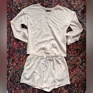 Light Beige Pajama Set